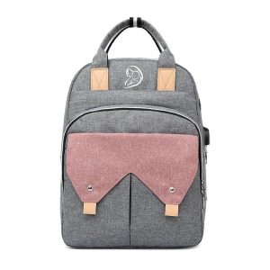 Sac à dos à langer bébé élégant et spacieux