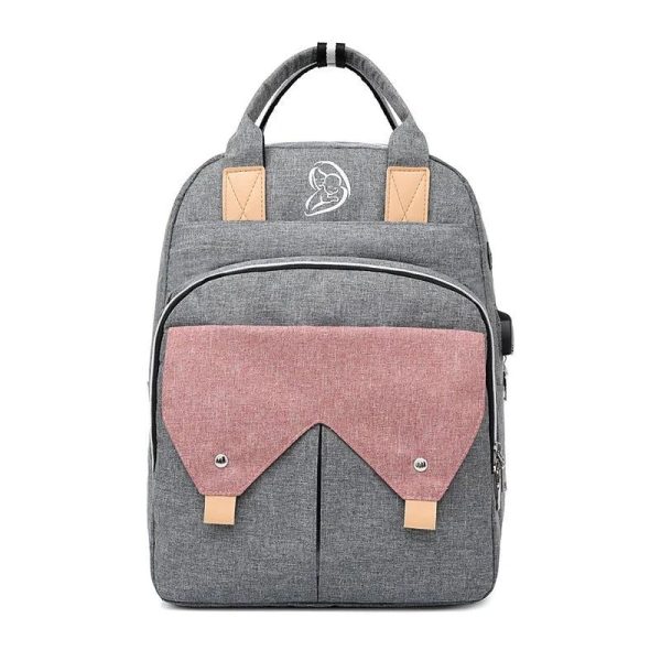 Sac à dos à langer bébé élégant et spacieux