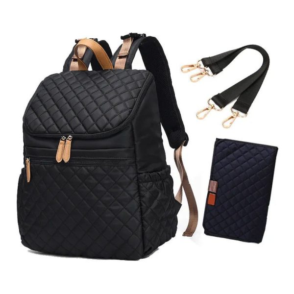 Sac à dos à langer Deluxe élégant et pratique