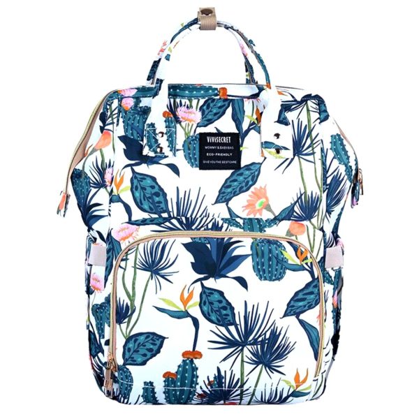 Sac à dos à langer Wildflower élégant et spacieux