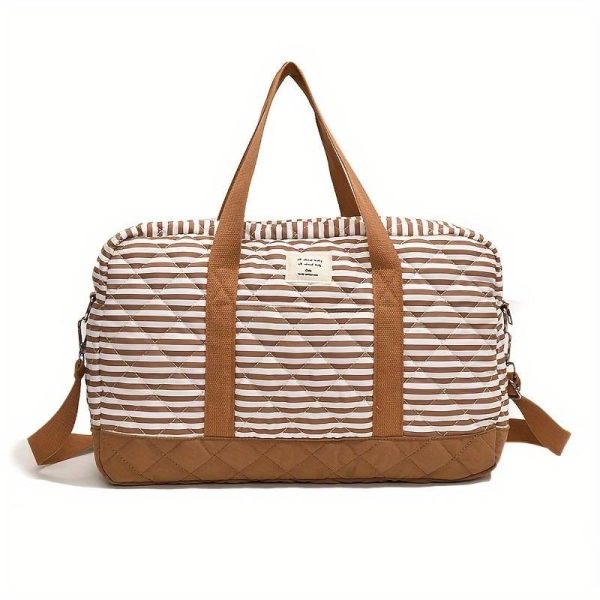 Sac à langer bébé Léon bleu en tissu imperméable