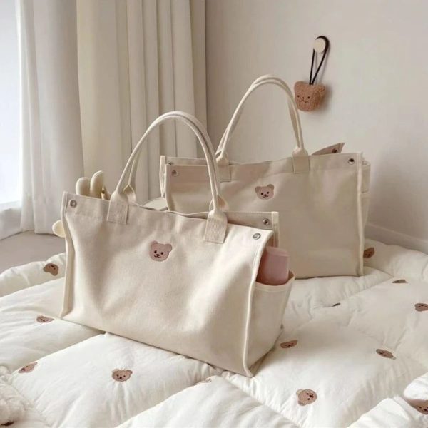 Sac à langer bébé motif ourson