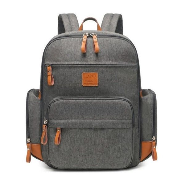 Vue de face du sac à langer bébé sac à dos Cosmo