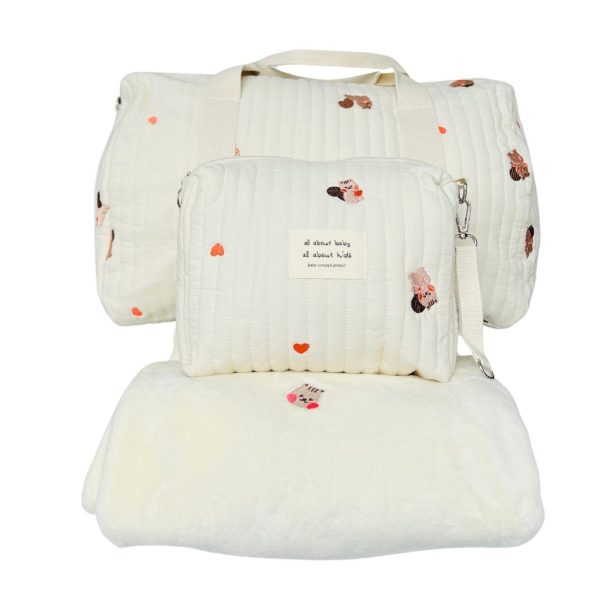 Sac à langer maternité écureuil design moderne