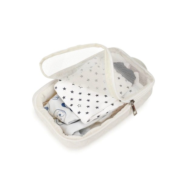 Sac de rangement bébé en coton avec poches