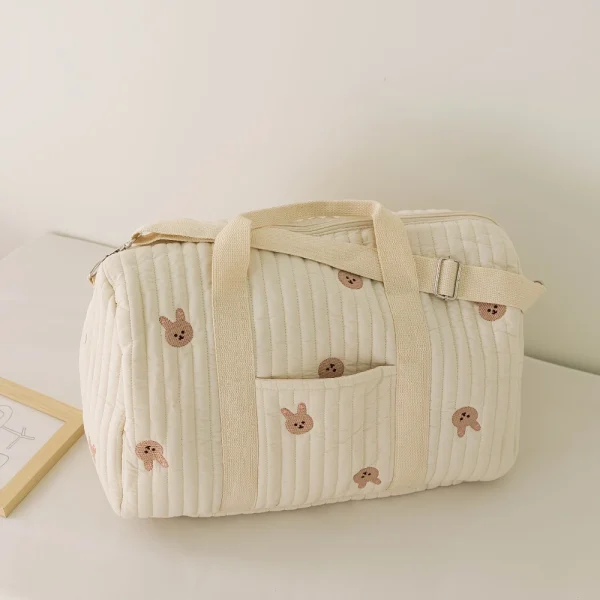Sac à couches large en tissu imperméable
